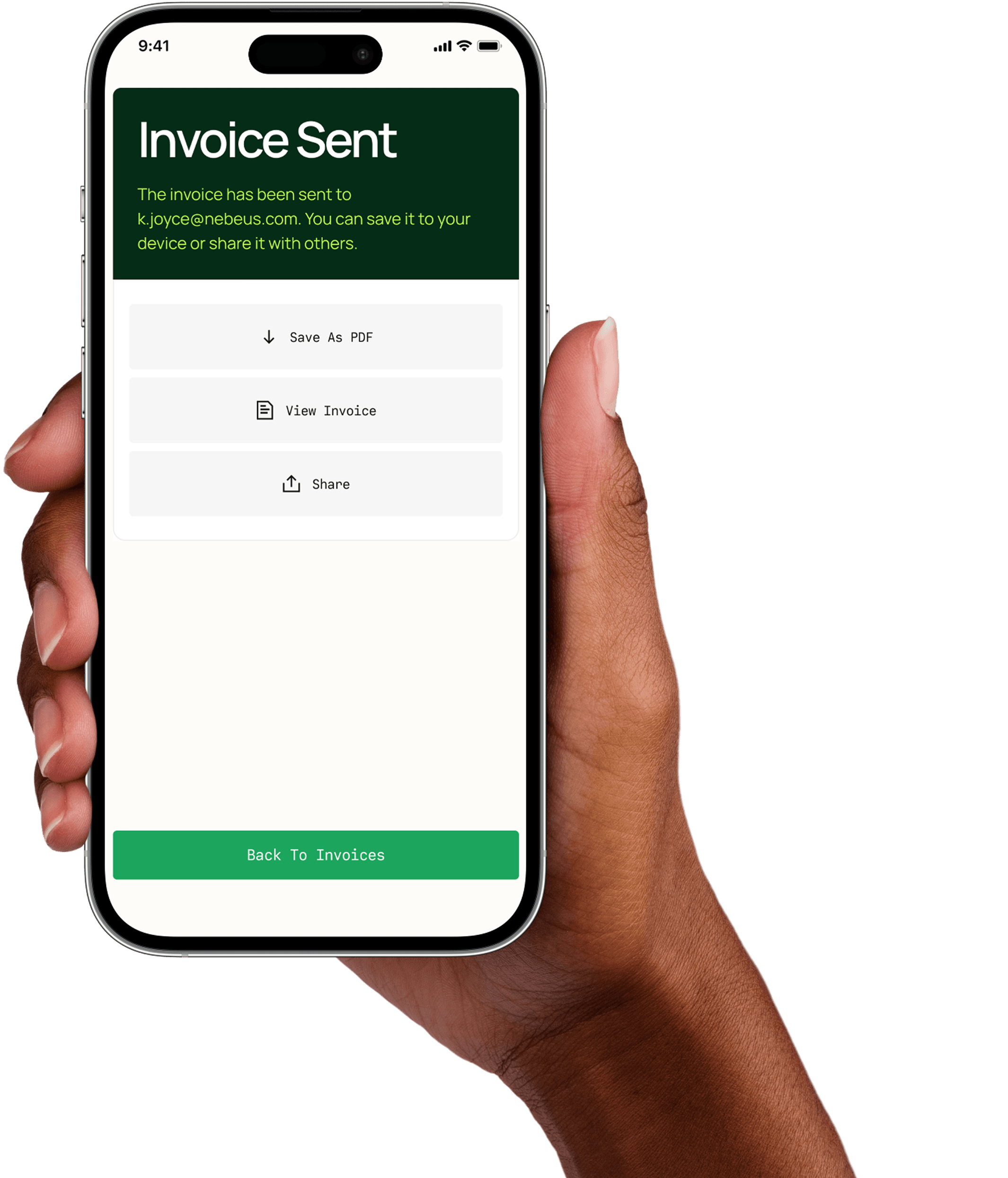 Send invoices in<br/><span>crypto and traditional money</span>